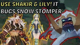 DODGE SNOW STOMPER FREEZE WITH SHAKIR AND LILY MAY! INSANE HOW GOOD THIS IS! - AFK Journey