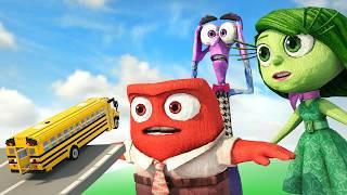 Cars vs Inside Out Characters | Teardown