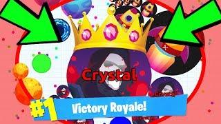 FANIX.IO BATTLE ROYALE KING! Agar.io + Fortnite = Fanix.io Battle Royale Gamemode!