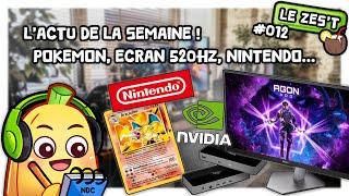 Le Zes't #012 : L'actu Tech de la semaine ! La Poste perd 14K de cartes Pokemon, écran 520Hz, AMD...