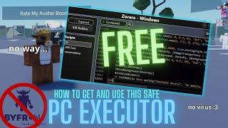 How to exploit on Roblox! pc executor Zorara fully Working (byfron bypass) hacks