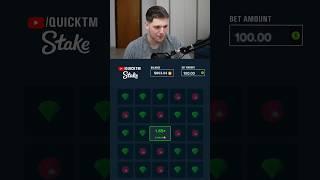50 - 50 stake !! #quicktm #quicktmclips #casino #gamble #stake #shorts