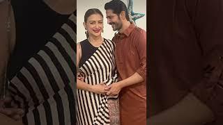 Hiten Tejwani With Beautiful Wife// Both Are Cute Couple #hitentejwani #shorts #viralvideo #love