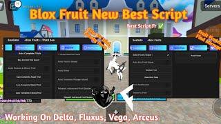 Blox Fruit Best New Script Released Sea Gate Hub | Showcase | Sea Event/ Mirrage/ Fruit tween Etc...