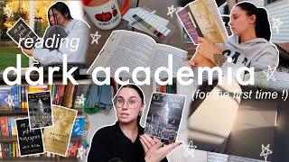 reading the most popular dark academia books (for the first time!)️️