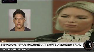 War Machine Trial Day 3 Part 2 (Christy Mack Testifies)