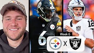 Pittsburgh Steelers x Las Vegas Raiders Week 6 Preview