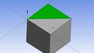  ANSYS DesingModeler - Face Split - Basic Tutorial 8