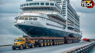 Extreme Dangerous Transport Skill Operations Oversize Truck, Biggest Heavy Equipment Machines#5