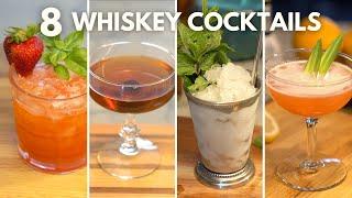 8 Easy Whiskey Cocktails to Make at Home | Whiskey Drinks for Beginners