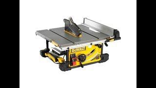 Shop notes#11. Jobsite table saw  DeWALT DWE7491.