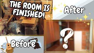 LIFE RESET | THE STORAGE ROOM IS FINISHED! Renewing a hoarded room! ENG