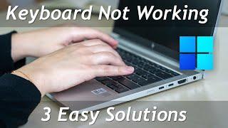 Keyboard Not Working In Windows 11 [Fix]