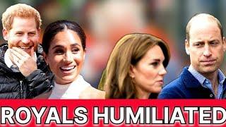 Unanticipated as Mail Calls out William's Laziness & RF lack of Star power||Harry & Meghan Flourish!