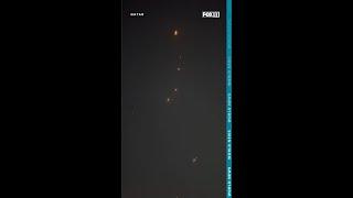 Caught on camera: United States' missile defense as Iran attacks U.S. military base in Qatar