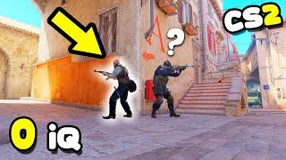 0 IQ TEAM IN CS2? - COUNTER STRIKE 2 CLIPS