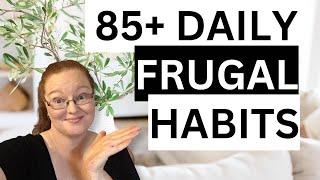 Daily Frugal HABITS to SAVE THOUSANDS/ Frugal Living
