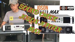 JOSON JUPITER MAX SOUND  CHECK (INTEGRATED AMP)