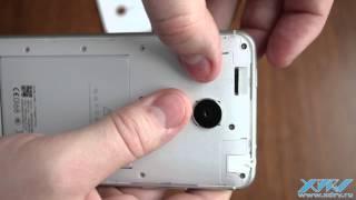 Как вставить SIM-карту в Meizu MX4 (XDRV.RU)