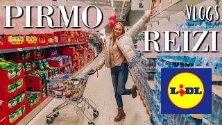 PIRMO REIZI IEPĒRKAMIES LIDL (beidzot! ) + IZMĒĢINĀM IETEIKTOS PRODUKTUS | SVĒTDIENAS VLOGS