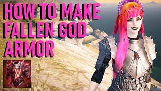 HOW TO MAKE FALLEN GOD (BIS) ARMOR EASY | Black Desert Online