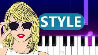 Taylor Swift - Style | Piano Tutorial