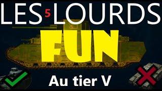 TOP 5 WoTfr : LES LOURDS RANG V LES PLUS FUN