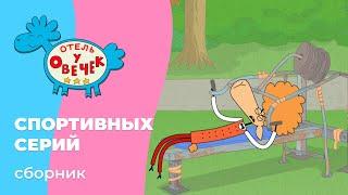 Отель у овечек | Сборник СПОРТИВНЫХ серий | Мультфильмы для детей