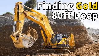 Digging 80ft Deep to Find Gold