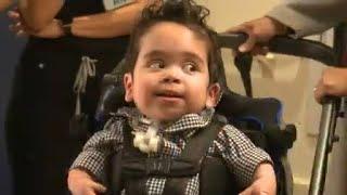 Child who spent his first 1,000 days of life in a hospital goes home