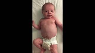 Adorable 15 Day Old Newborn Baby with Hiccups - #shorts