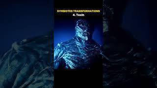 All symbiote Transformation in Venom movies #shorts #sony