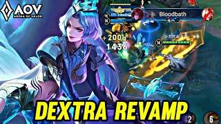 AOV : DEXTRA REVAMP NEW PATCH - ARENA OF VALOR LIÊNQUÂNMOBILE ROV