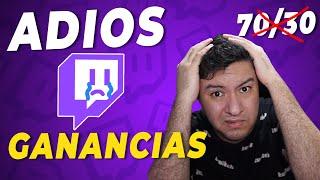 Adiós a las ganancias, no más 70/30! A Twitch No le alcanza para pagar | Aletz84