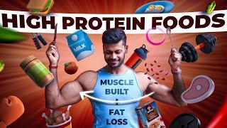 BEST PROTEIN SOURCES FOR MUSCLE-BUILDING & FAT LOSS || #gym #health #fitness