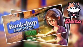 Living Our Cozy Bookshop Life - Bookshop Simulator Demo