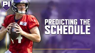 Brian Murphy picks the Vikings schedule