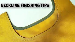 Important Tips And Tricks for Beginners | Neckline And Shoulder Finishing Tips | Stitch By Stitch