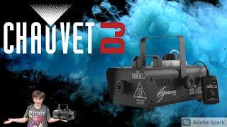 Chauvet DJ Hurricane 1000 Fog Machine Unboxing Demo & Review! Awesome Halloween Decoration!