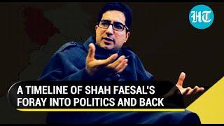 Why Kashmiri topper Shah Faesal quit politics, returned to IAS; 'Idealism let me down'