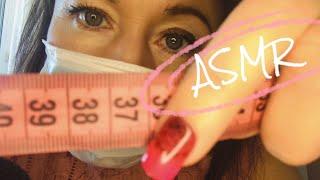 АСМР сниму с тебя мерки | странные замеры | ASMR MEASURING role play | врач измеряет лицо #асмр