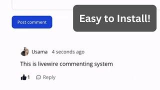 Commentify Package: Add Comment Section with Livewire