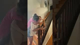 Dad never listens to mom.  Family of 4 in California. Funny family moments.  Family schedule