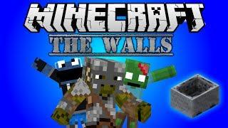 Minecraft Mini-Game THE WALLS! w/ Skyllert & Justdoitjafri : MINECART!?