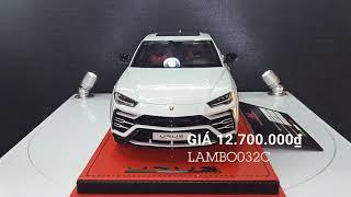 Xe Mô Hình Lamborghini Urus Bianco / Carus (Taigete Wheels) Hanmade  1:18  MR Model (Trắng)