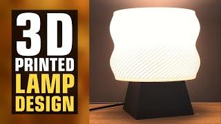 Design a Lamp for Mass Production 3D Printing