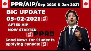 PPR started || Good News For Students Applying Canada 