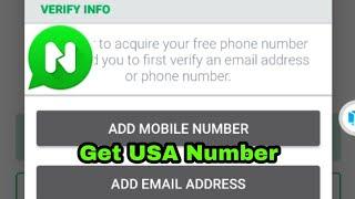 how to login next plus get USA Number