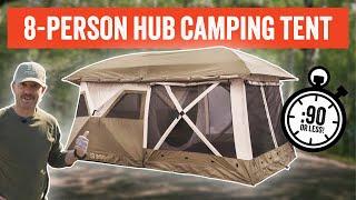 Fastest Tent Setup Ever? The NEW Guide Gear 8-person Hub Camping Tent