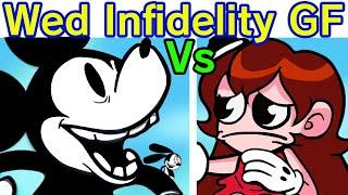 Friday Night Funkin' Mickey Mouse & Oswald D-sides VS GF | Wednesday's Infidelity Part 2 (FNF Mod)